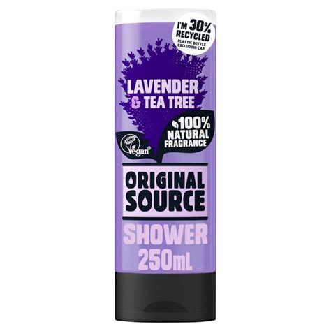 original source shower gel lavender.